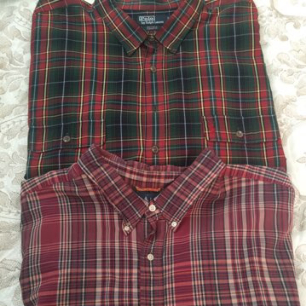 Polo button down $30 a piece